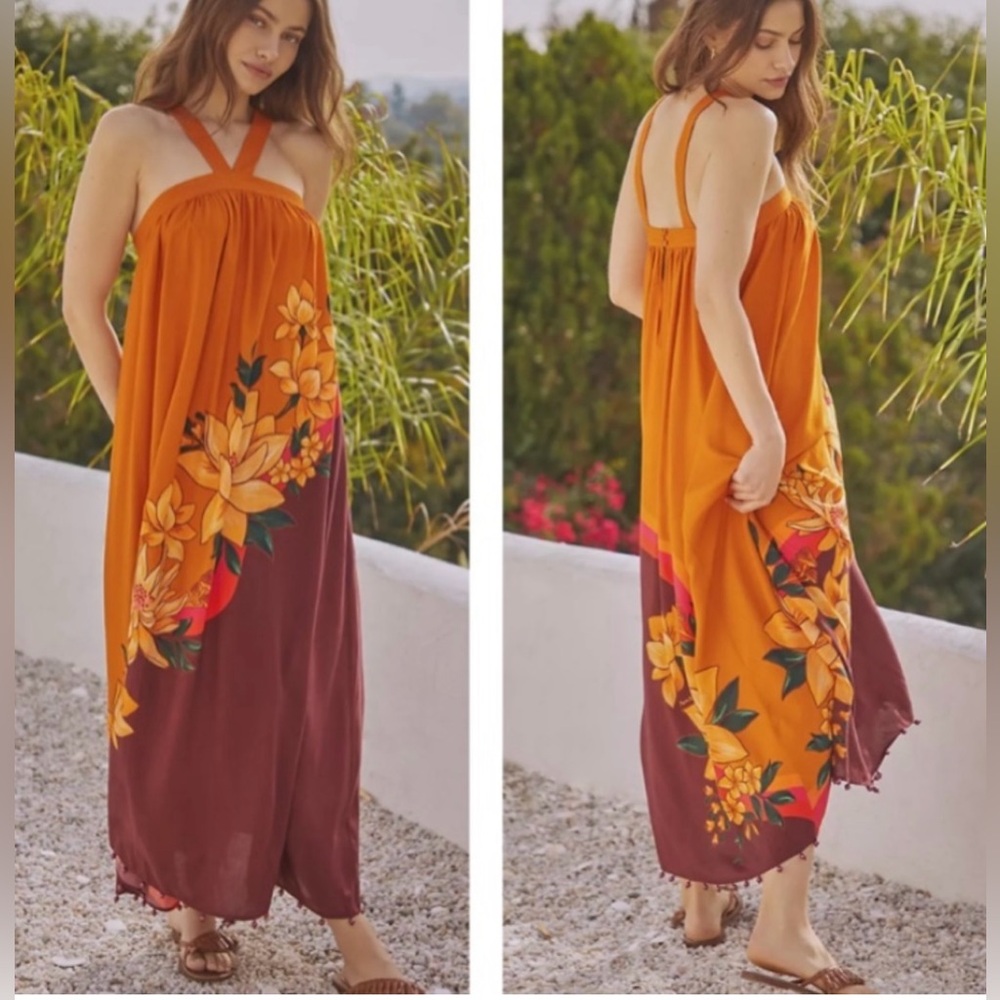 New With Tags ANTHROPOLOGIE FARM RIO Dress Size Medium